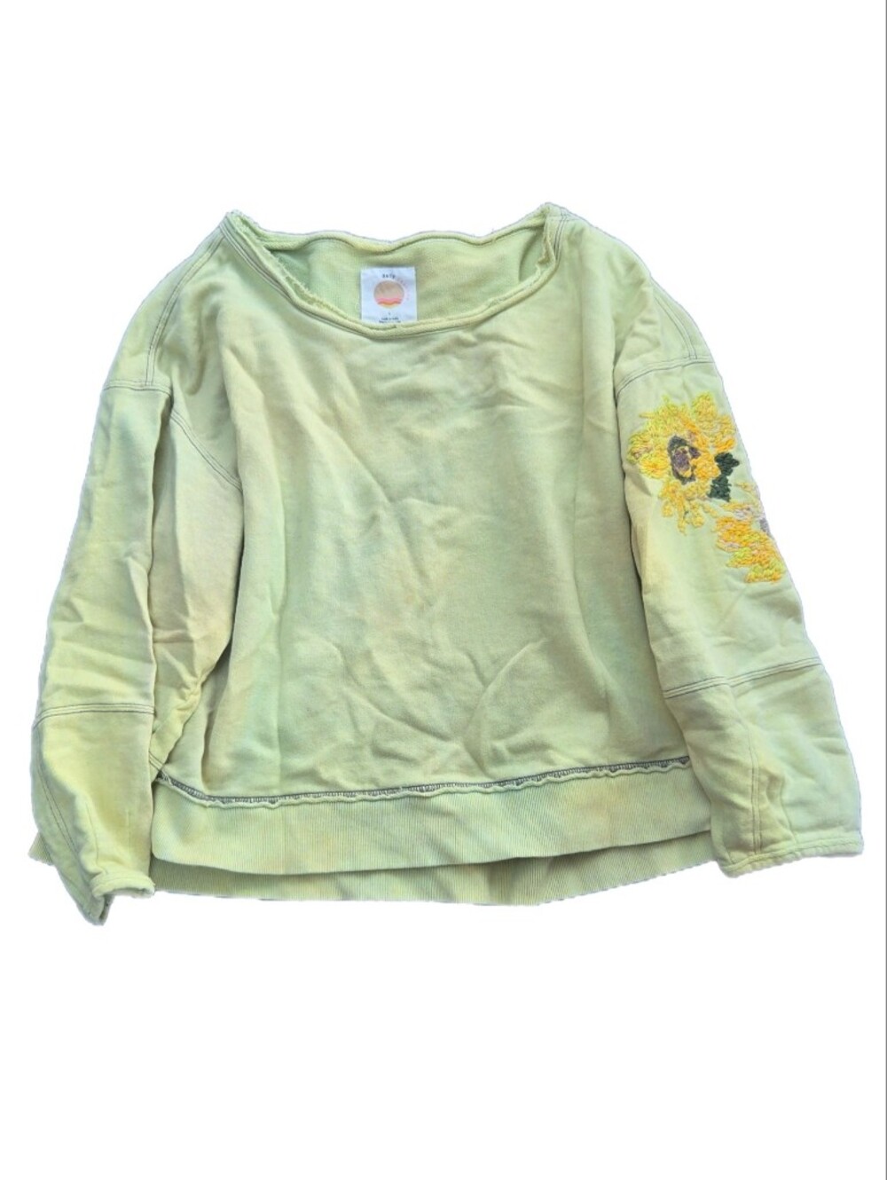Daily Practice by Anthropologie Azalea Tie-Dye Sweatshirt - Picture 6 of 9